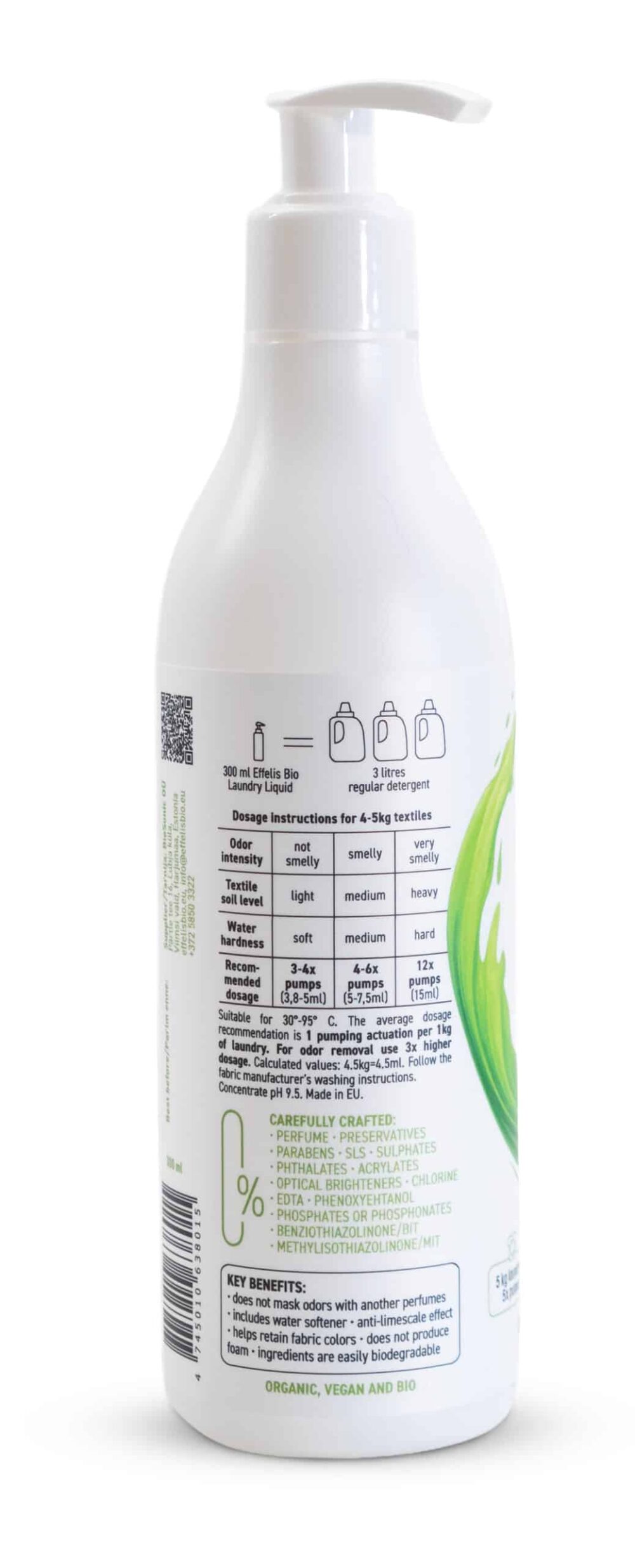 Effelis Bio Universaalne pesugeel 300ml