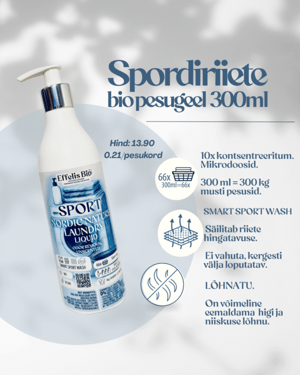Effelis Bio pesugeel Sport