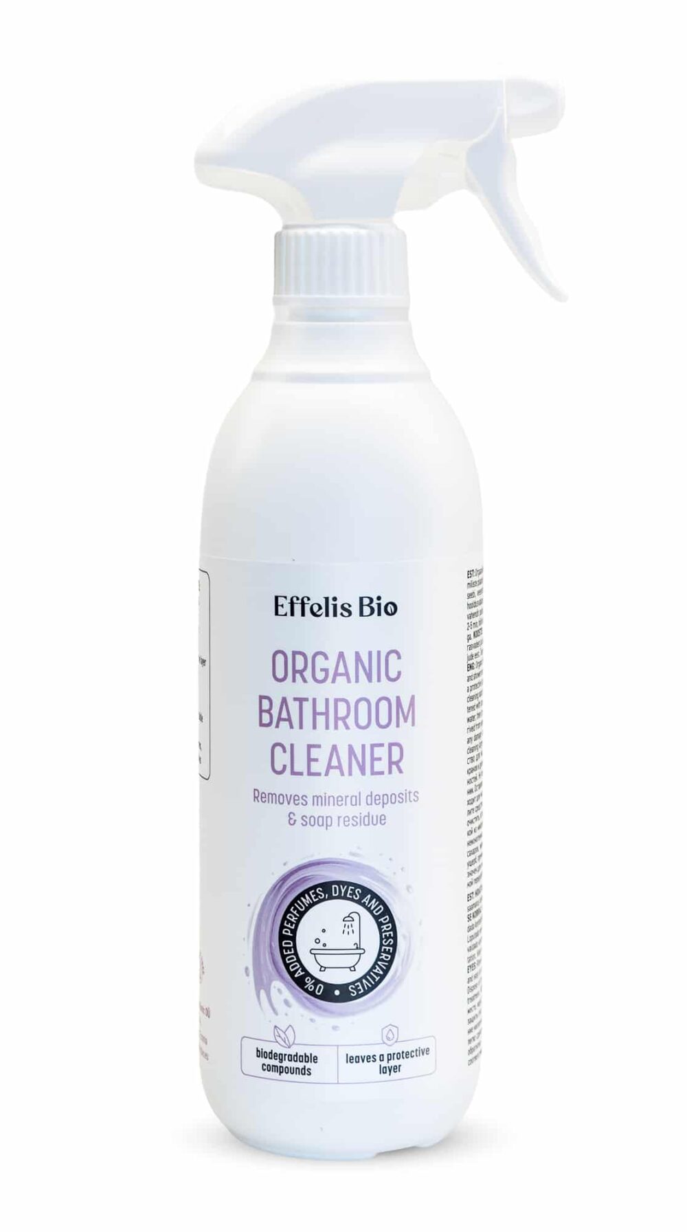 Effelys_spray_bathroom_1 Orgaaniline Vannitoa puhastusvahend 500 ml