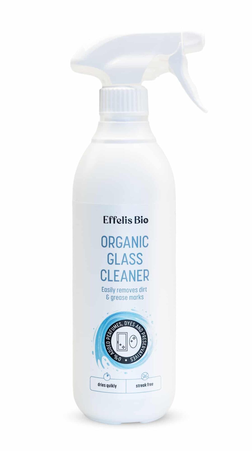 Effelys_spray_glass_1 Orgaaniline Klaasipuhastusvahend 500 ml