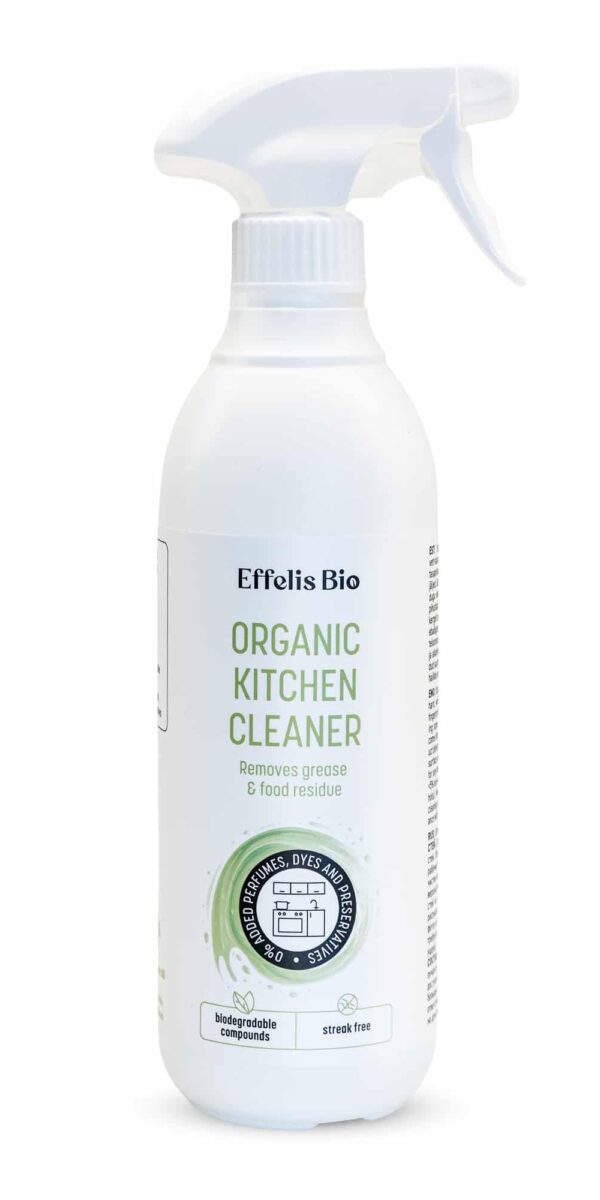 Effelys_spray_kitchen_1 Orgaaniline Köögipindade puhastusvahend 500 ml